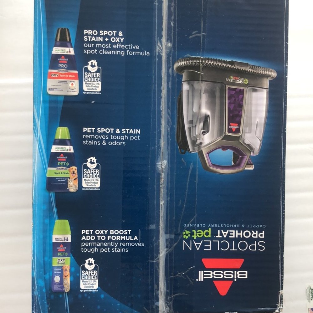 Bissell Spotclean Proheat Pet Carpet & Upholstery Cleaner Stain Removal new - Picture 2 of 3